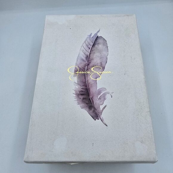 Jessica Simpson Women’s Size 5 Brown Leather Ankle Boots with Heels New - Picture 2 of 9